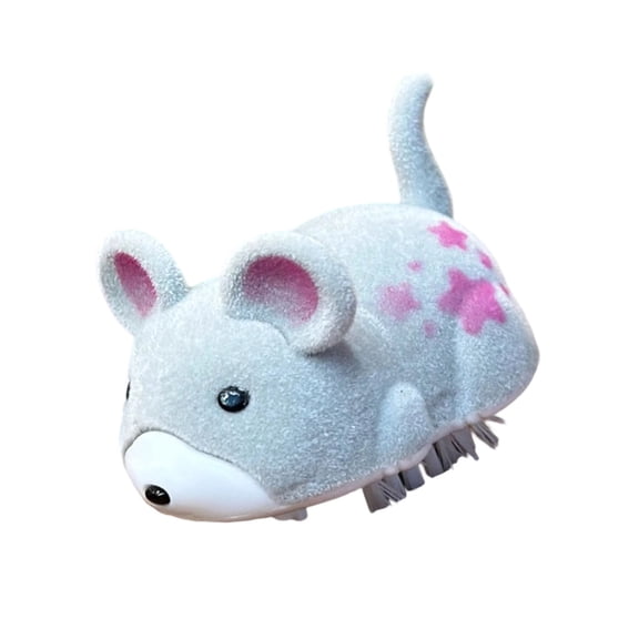 Auto Moving Plush Hamster Cats Chasing Toy Simulated Action Interactive Indoor Exercise Device For Table Floor