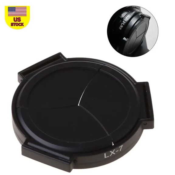 Auto Open & Close Lens Cap Cover For Panasonic Dmc-Lx7 Lx-7 Camera Accessories