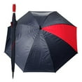 thumbnail image 1 of Auto-Open Golf Gel Handle Umbrella, Red/Black, 1 of 1