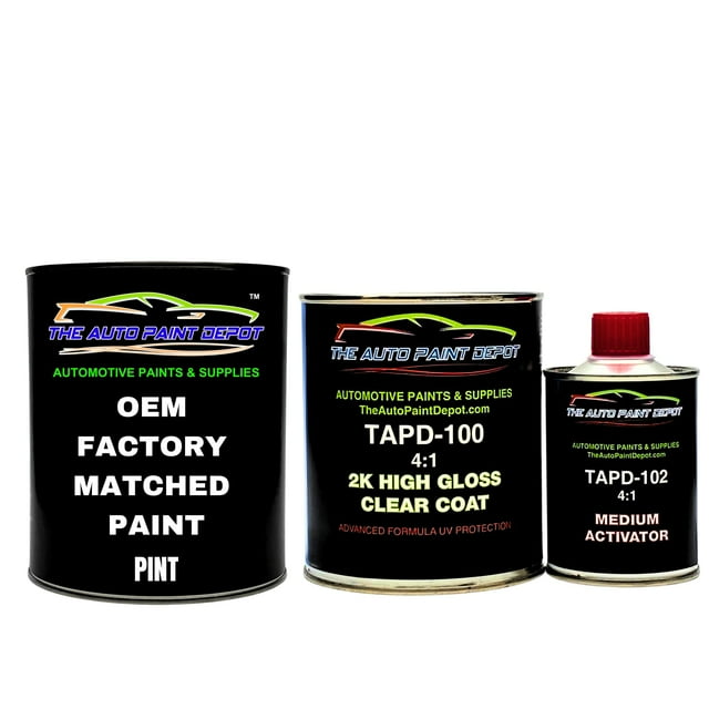 Auto Paint Depot Touch Up Paint for Toyota 86Asphalt Metallic 61K (All
