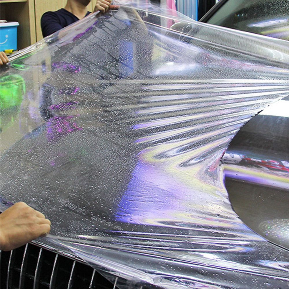 Auto Paint PVC Protection Film Clear Glossy Self Healing Wrap Universal