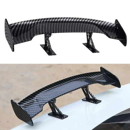 Auto Parts Car Spoiler Wing Visual Interest Fading Resistance Easy Installation Wind Stabilization Lightweight ABS Resist Fading