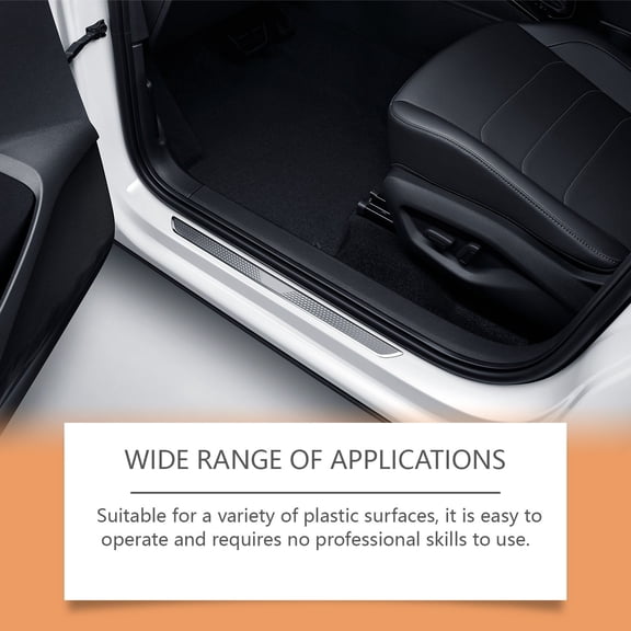 Auto Plastic Black Lotion Restorer 100ml Car Interior Exterior Refurbishing Agent Fading Protection for Dashboards Tires