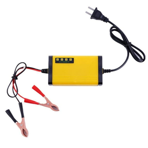 Auto Portable 12V 3A Car Battery Charger Maintainer for Truck Boat Motorcycle йс S0V3
