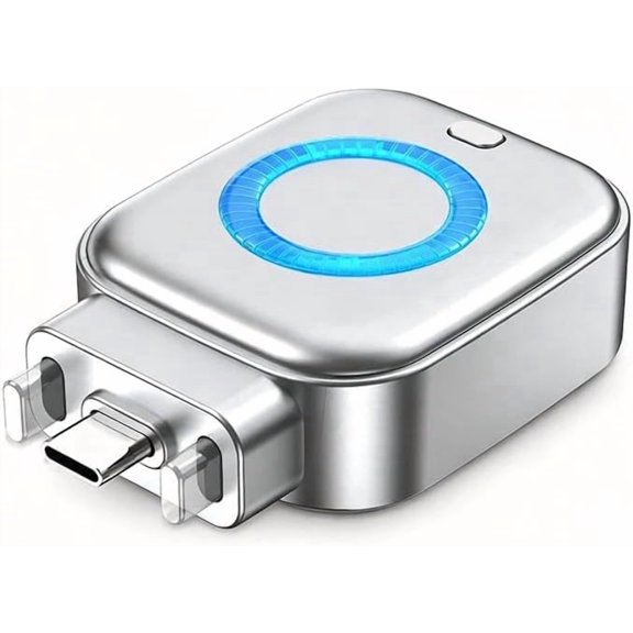Auto Power-Off Fast Charging Adapter, 140W Auto Cut-Off Charger Protector with AI Full-Charge Disconnect, Plug and Play, Prevent Battery Aging and Extend Equipment Lifespan (Silver(2pcs))