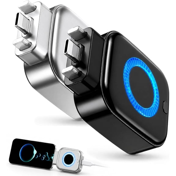 Auto Power-Off Fast Charging Adapter, 140W USB C Smart Auto Cut-Off Charger Block with AI Disconnect Protection, Prevent Overcharging & Extend Battery Health for Laptop Phone (Both)