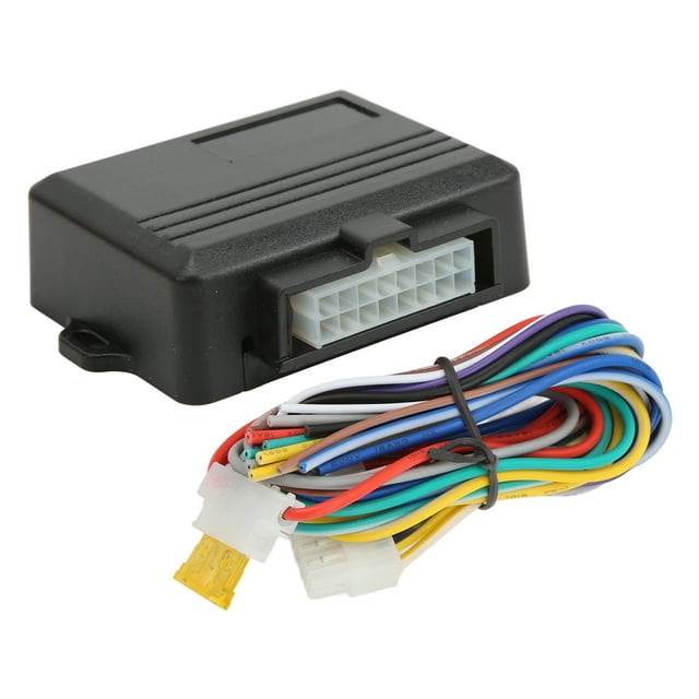 Auto Power Window Closer Roll Up Module 12V Universal ABS Black Heat