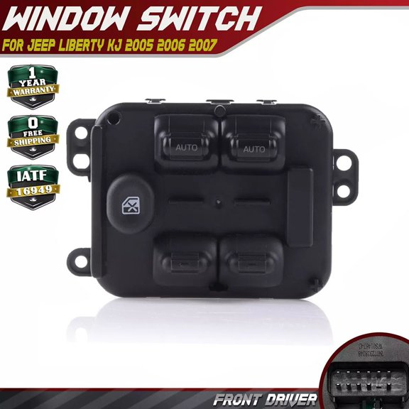 Auto Power Window Master Control Switch Fits For 05-07 Jeep Liberty 56054002AA