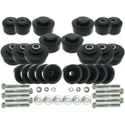 Auto Pro USA Body Mount OE Style Rubber Bushing and Hardware Kit Compatible with Chevelle Coupe 1968-1972 BM1022KIT
