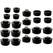 Auto Pro USA Body Mount OE Style Rubber Bushings Compatible with Impala Convertible 1967-1968 BM1006