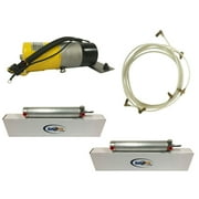 Auto Pro USA Convertible Top Cylinder Ram Kit Compatible with 1963 Impala
