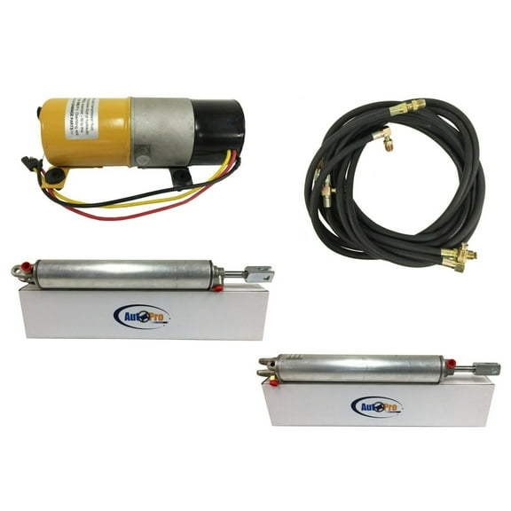 Auto Pro USA Convertible Top Kit includes 2 Cylinders, 2 Hoses, 1 Motor Compatible with 1955-1961 Ford Fairlane / Galaxie