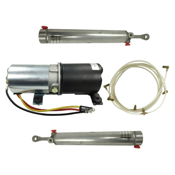 Auto Pro USA Convertible Top Kit includes 2 Cylinders, 2 Hoses, 1 Motor Compatible with 1966-1971 Ford Fairlane / Torino