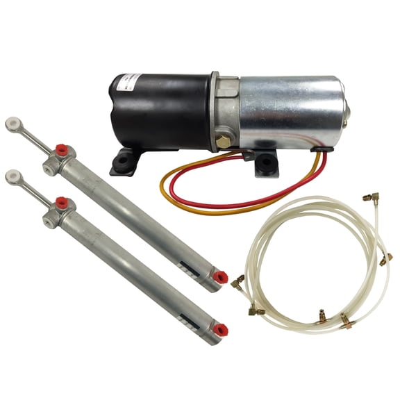Auto Pro USA Convertible Top Kit includes 2 Cylinders, 2 Hoses, 1 Motor Compatible with 1999-2004 Mustang