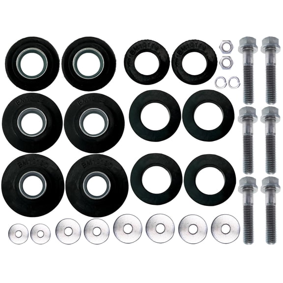 Auto Pro USA BM1019KIT 73-81 GM Body Mount Kit, Bushing/ Hardware