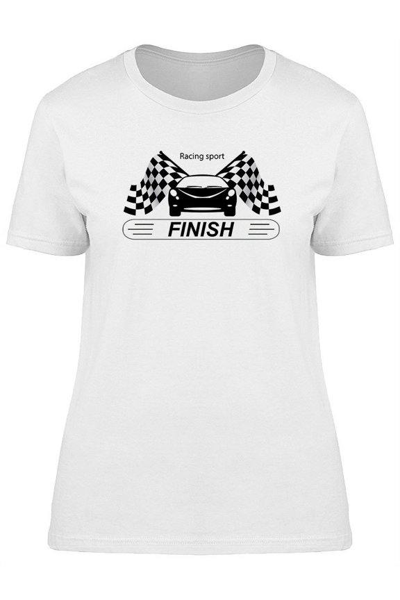 Auto Racing T-Shirt Women -Image by Shutterstock, Female Medium