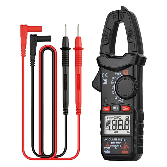 Auto Ranging Clamp Meter for Electrical Testing in Education On Site Maintenance