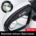 thumbnail image 1 of Auto Rearview Mirror Protector Rain Eyebrow With Small Round Mirror Car Accessories A Pair Of Thickened For Mercedes Benz W124, 1 of 7