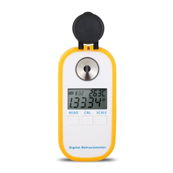 Auto Refractometer Digital Honey Sugar Syrup Meter 0-90.0% Baume Concentration