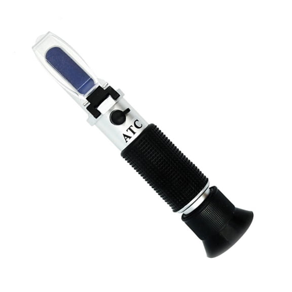 Auto Refractometer Sugar Concentration ATC Sweetness Tester Fruit Sugar Meter For Homebrew Honey Vegetables Range 0-32% ,Precision Measurement