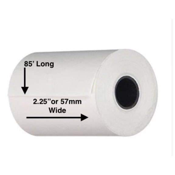 Auto Refractor Thermal Paper Case of 50 ($2.59/ROLL) Made in USA