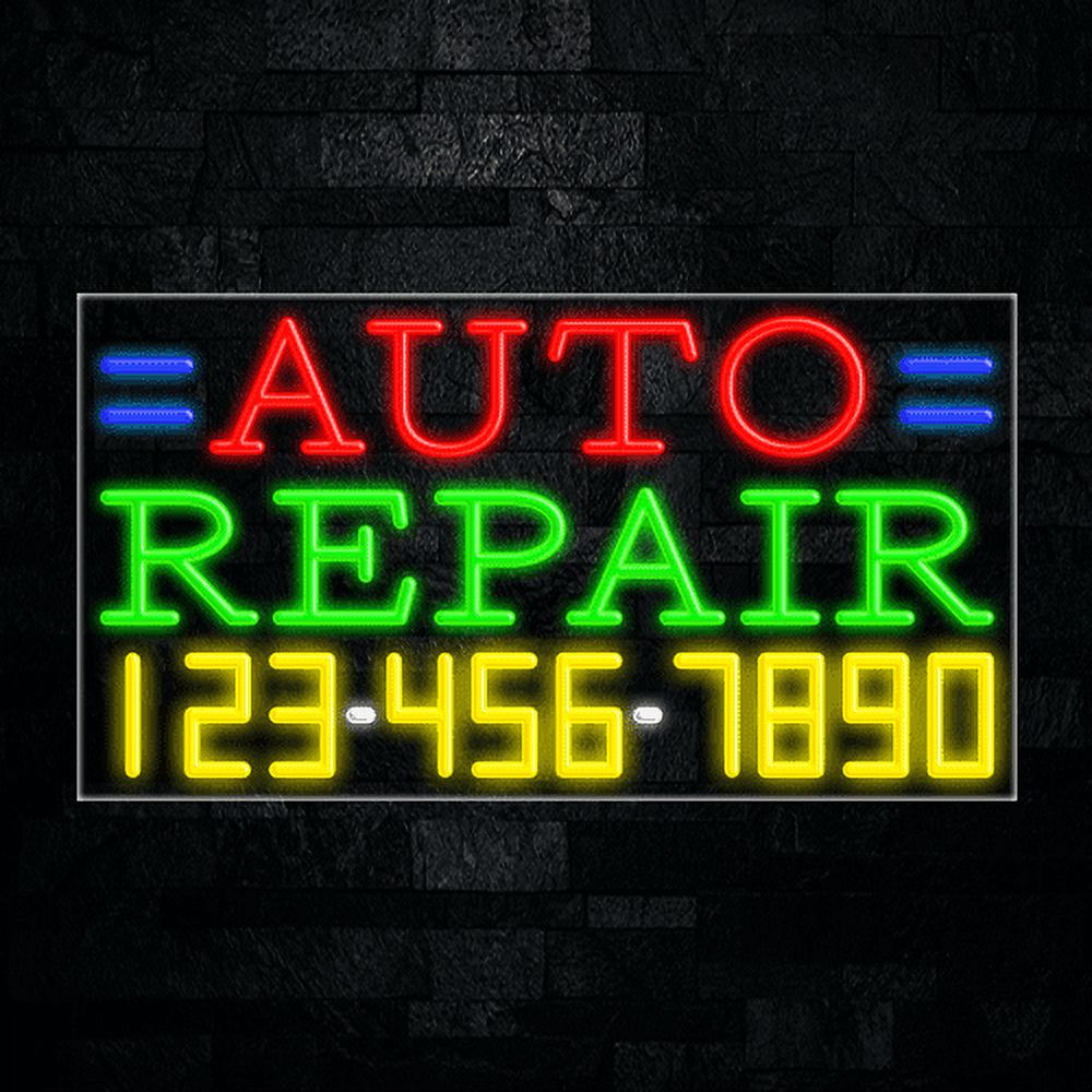 Led Auto Repair Sign Auto Repair LED Neon Sign 33