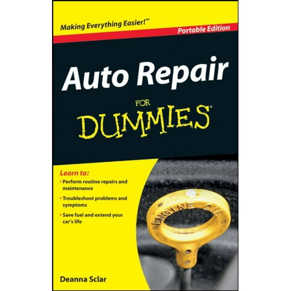 Pre-Owned Auto Repair for Dummies: Portable Edition Paperback