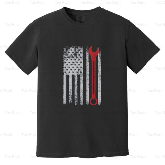 Auto Repairman Car Mechanic Wrench Workshop, Tools, Garage, Funny Tee, Comfort Color T-Shirt Unisex, up to 4XL