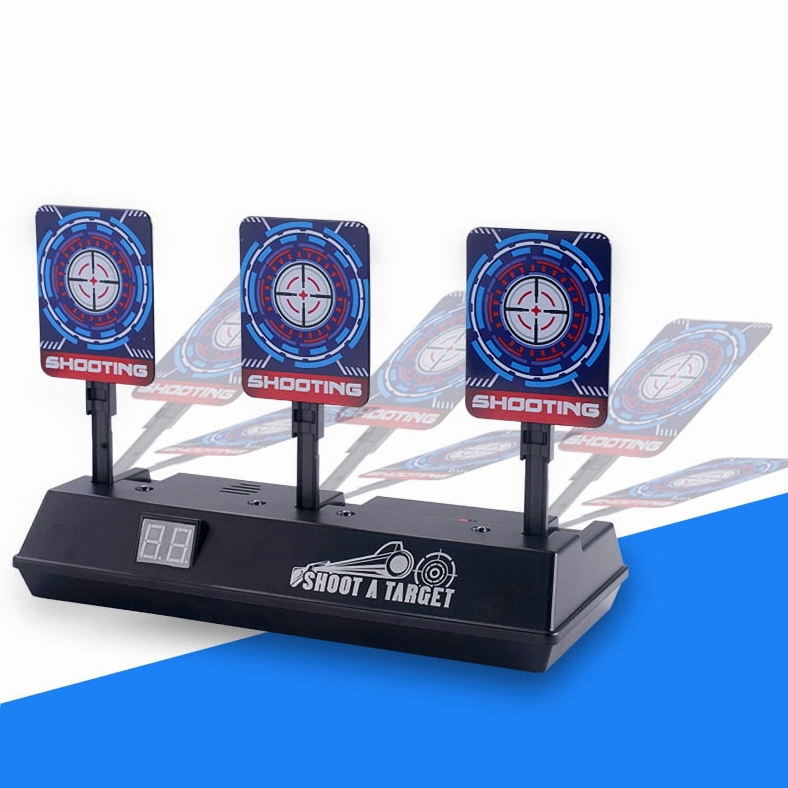 Auto Reset Electronic Scoring Target – with Sound & Light Effects for ...