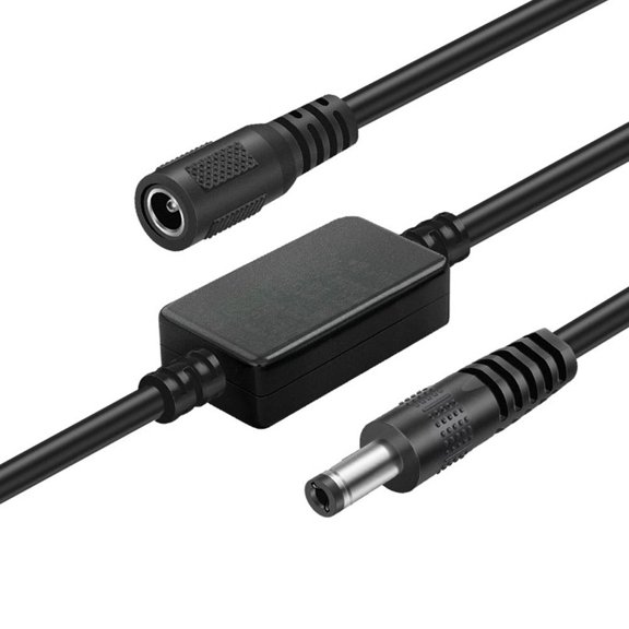 Auto Restart Power Cable for Router Modem, 11.81 Inch 5521 Male to Female Extension Cord, Smart Timer Reset Cable for Internet Stability