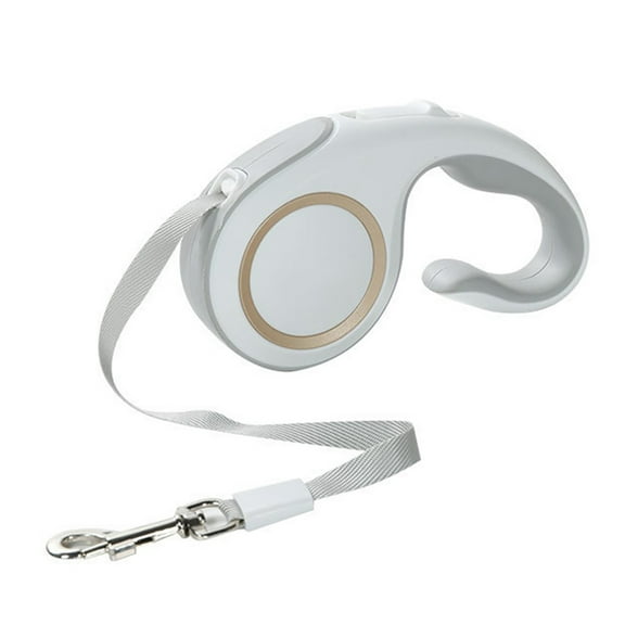 Auto Retractable Dog and Cat Leash with One Handed Control Adjustable Rope and Comfort Grip Handle