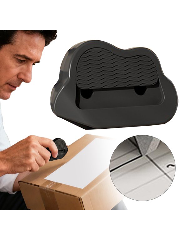 Auto-Retractable Mini Box Cutter, Magnetic Attachment Cardboard Cutter, Keychain Box Opener, Specifically Designed for Opening Express Delivery Boxes, 1 Pcs, 2.63x1.57x0.78"