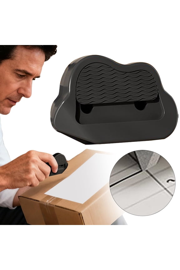 Auto-Retractable Mini Box Cutter, Magnetic Attachment Cardboard Cutter, Keychain Box Opener, Specifically Designed for Opening Express Delivery Boxes, 1 Pcs, 2.63x1.57x0.78"