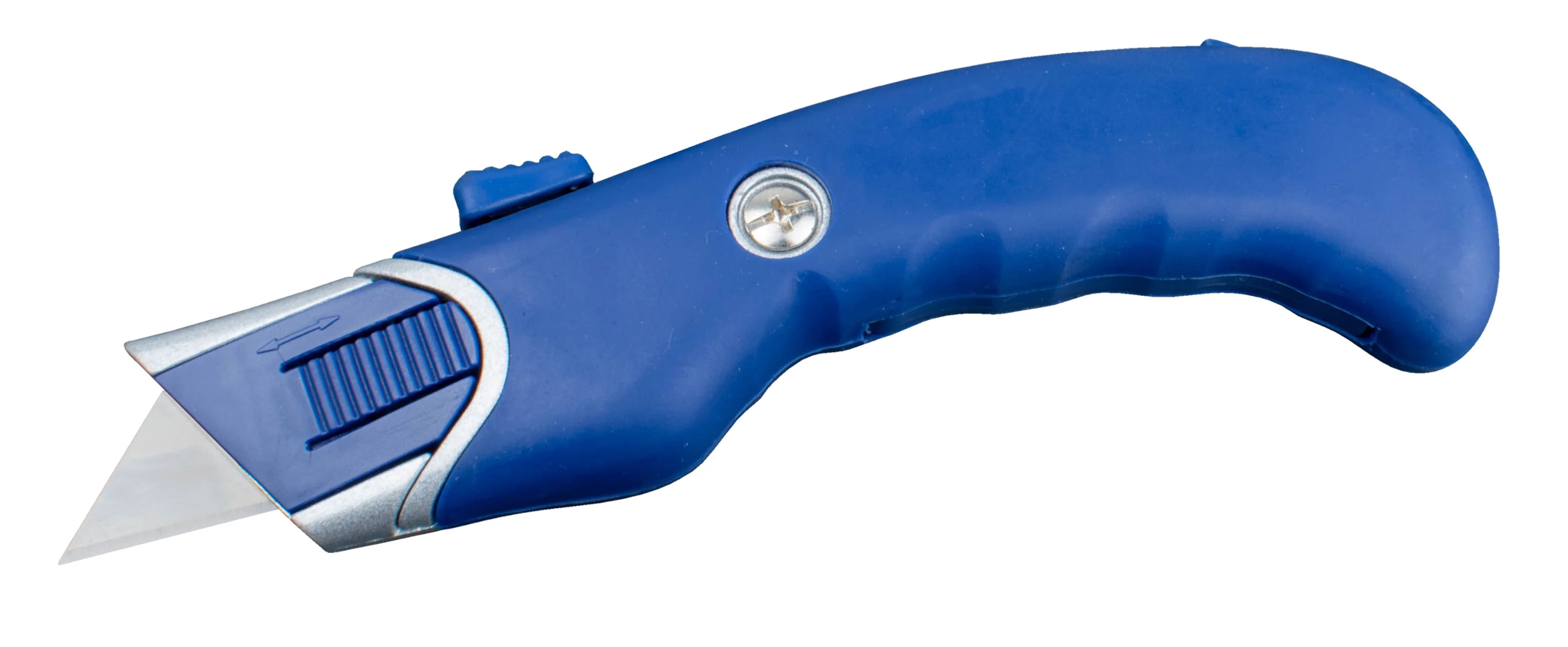 AutoRetracting Utility Knife w/Ergonomic Comfort Grip Blade Storage