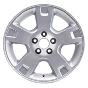 Auto Rim Shop New 17" Replacement Rim for Ford Explorer Mercury Mountaineer 2002 2003 2004 2005 Wheel Silver