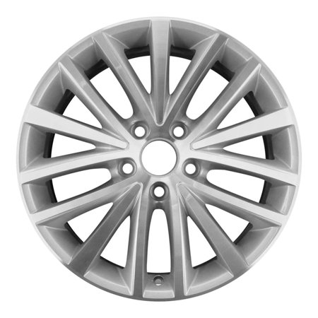 Auto Rim Shop New 17" Replacement Rim for Volkswagen GLI Jetta 2011-2016 Wheel Machined with Silver