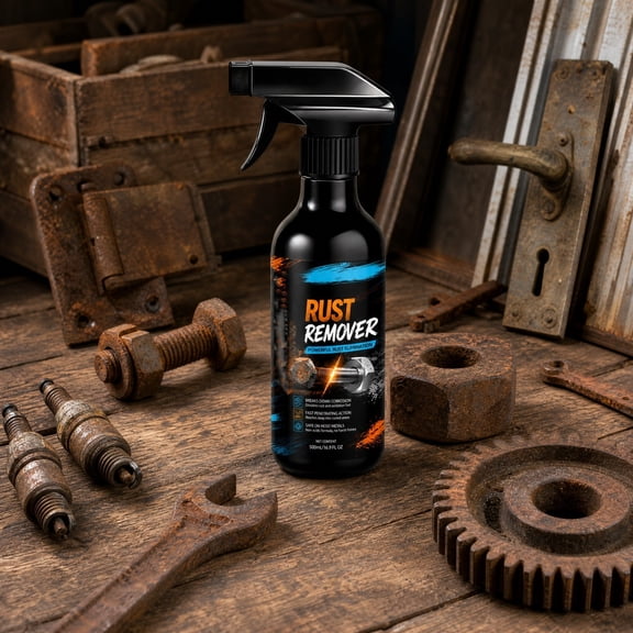 Auto Rust Remover Iron Dissolving Wheel Treatment, Rust Remover For Metal Car Surface Grill Care, Rusts Removal Spray for Vehicle Parts Restoration