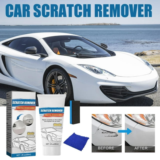 Auto Scratch Remover Car Scratch Paint Polish & Refinish Kit for