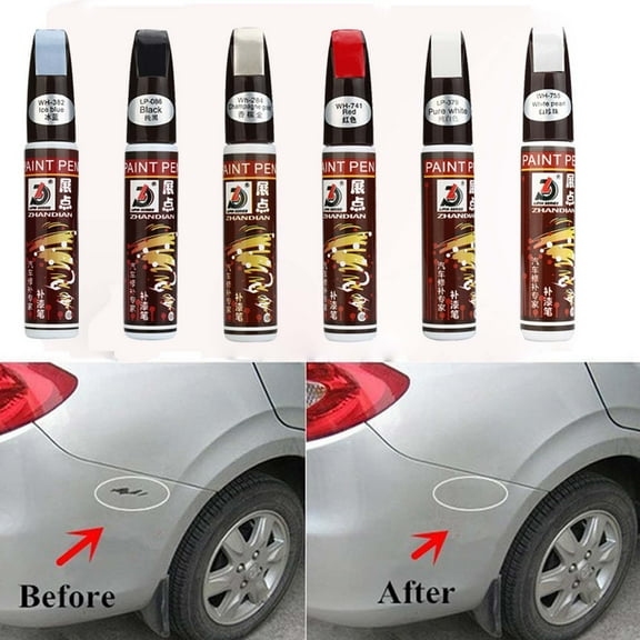 Auto Scratch Repair Pen 12ml - Clear Coat Restoration Fluid with Quick-Dry , Vehicle Paint Touch-Up Tool for Minor Damage
