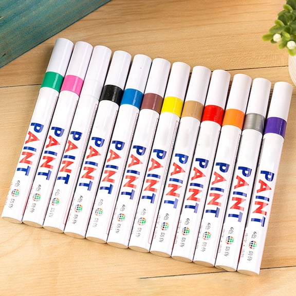 Auto Scratch Solvent Erase Repair Remover Fix Pen Car Clear Coat Applicator Blue Plastic