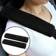 thumbnail image 1 of Auto Seat Belt Shoulder Protector Pads (2 Pack) - Soft Skin-Friendly Harness Car Seat Belt Pads for Comfortable Driving, Universal Fit for Car, Handbag, Camera & Backpack Straps(Black), 1 of 7