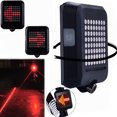 Auto Sense Turn Signals Wireless USB Rechargeable Tail Light 64 LED