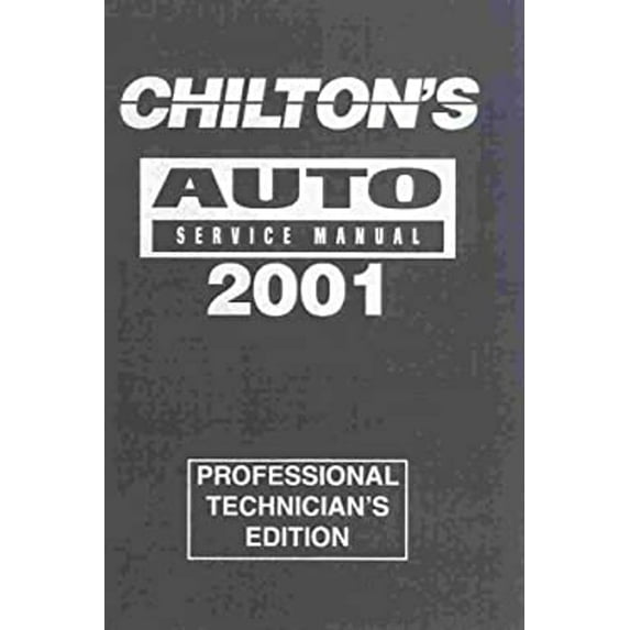 Pre-Owned Automotive Service Manual-Domestic Cars 1997-01 - Annual Edition (Chilton Service Manuals) (Paperback) 0801993067 9780801993060