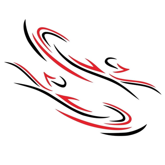 Auto Side Body Sticker Self Adhesive Truck Stripe Graphics Decals Decorative Stickers for Campers