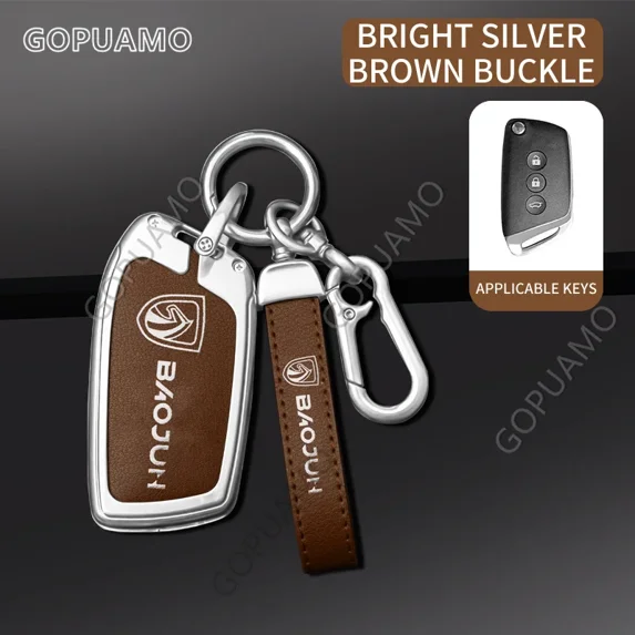 Auto Smart Key Accessories Full Cover Shell For Baojun B three button 730 510 560 310 630 310W Car Remote Key Cover Case
