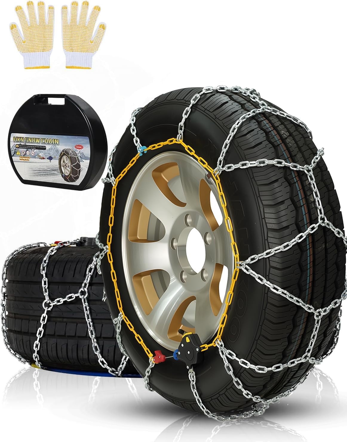 Security Chain Company SZ492 Super Z8 8mm Tire Traction Chain and