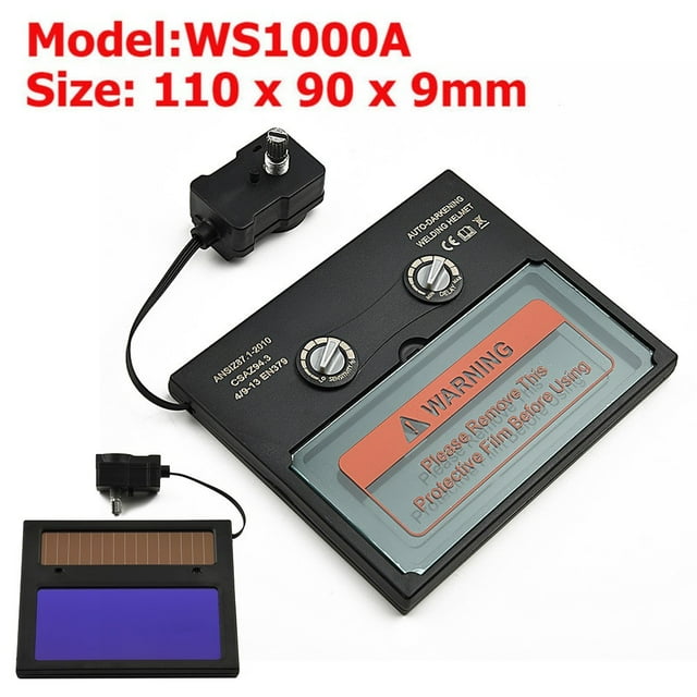 Auto Solar Darkening Welding Helmet Lens Anti Infrared Protector