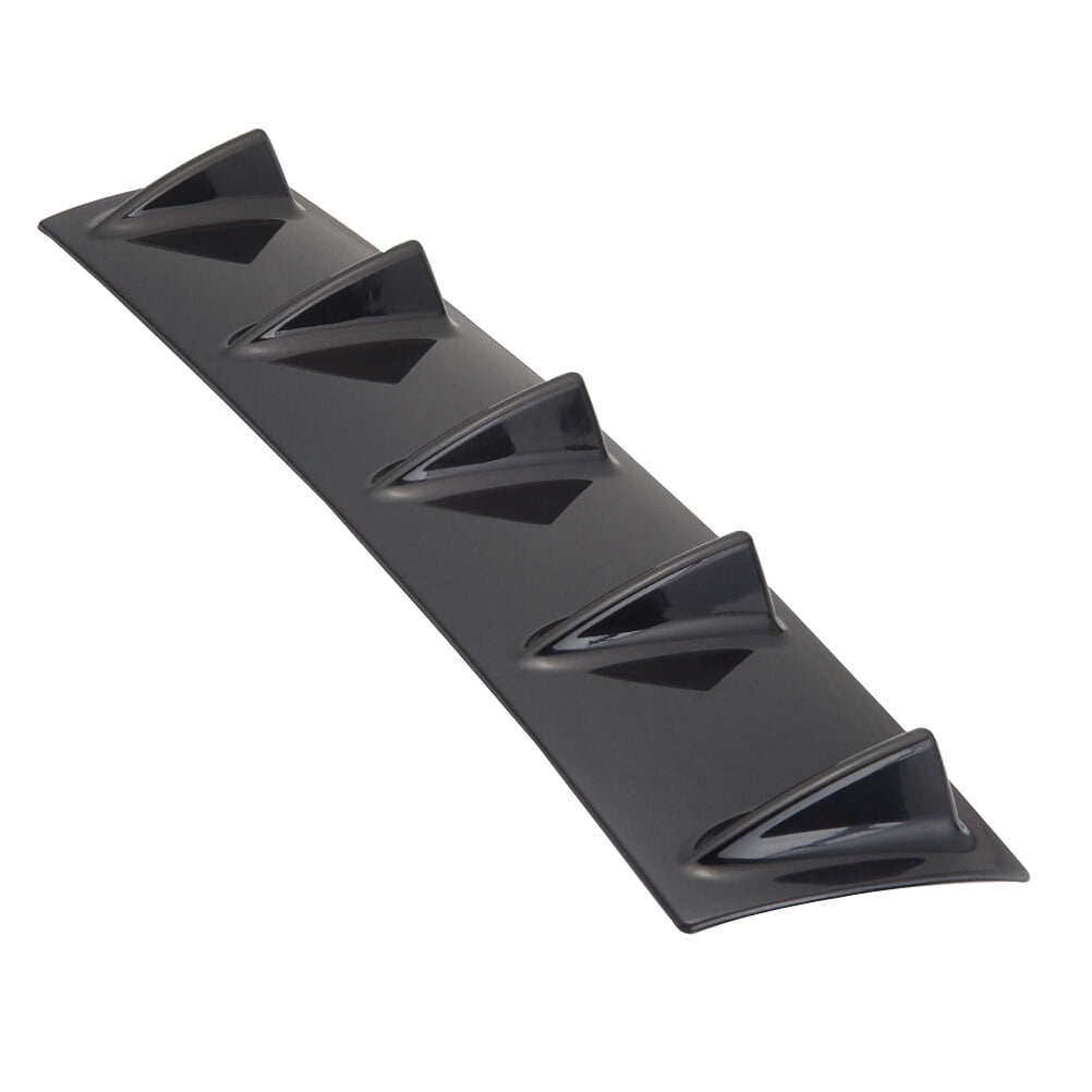 Raindrops Tail Fin For Car fin Rear Bumper Spoiler ABS Car 1Set ...