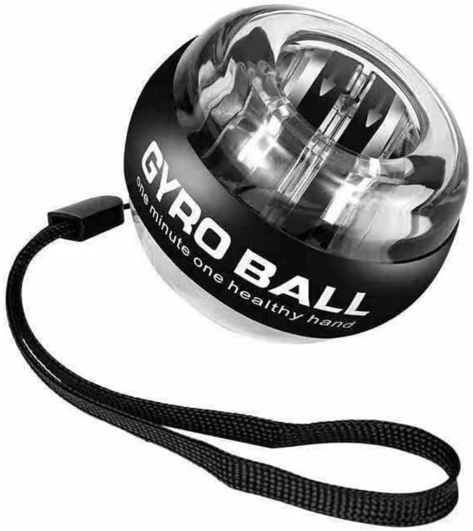 Parallel Halo Power Wrist Ball Metal Gyro Ball AUTO Start Wrist Exercises  Force Ball Gyroscope Ball Wrist and Forearm Exerciser Arm Strengthener for