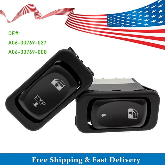Auto Switches Interior Parts OE A0630769008, A0630769027 Driver&Passenger Side
